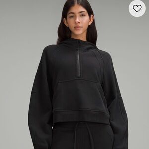 lululemon athletica Black Half-Zip Hoodie
